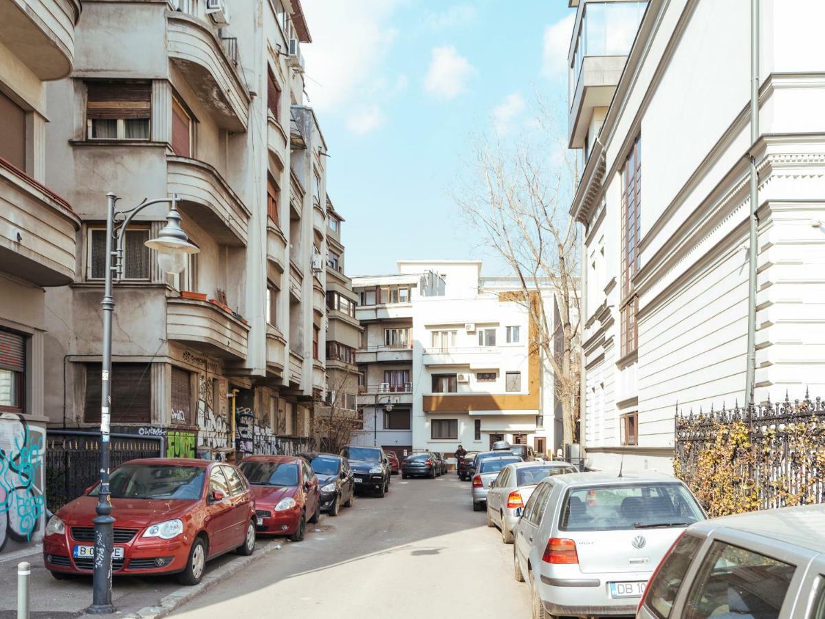Alba Apartment On Calea Victoriei Bucureşti Eksteriør bilde